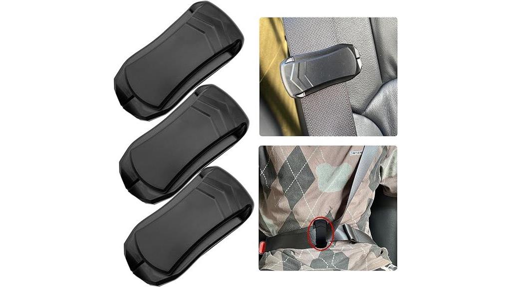 universal seatbelt adjuster set