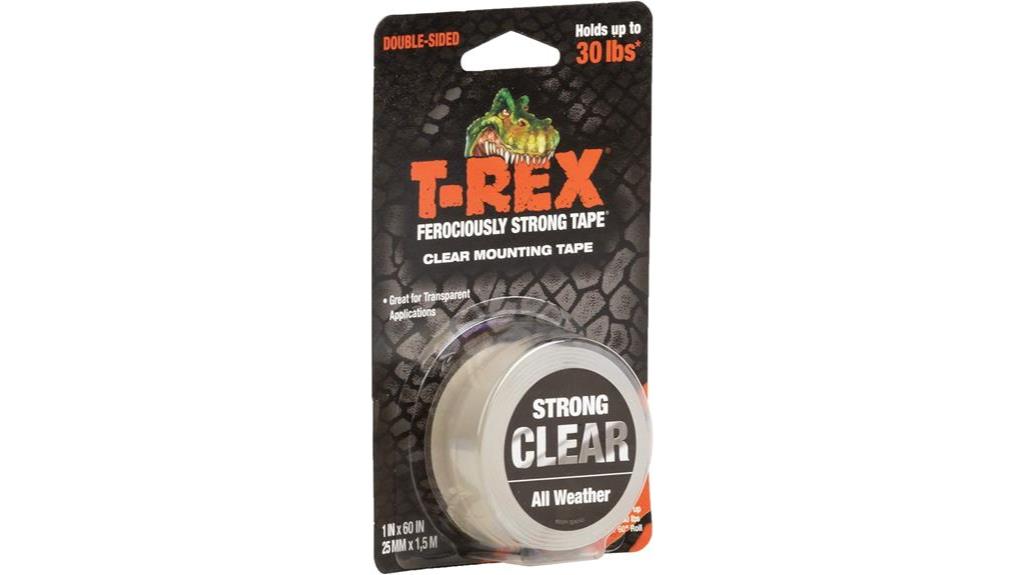 waterproof clear t rex tape